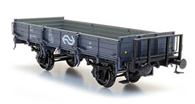 118-20.317.07 - H0 - NS Niederbordwagen Sand 140-7 NS-Logo, Depot Maarn IV